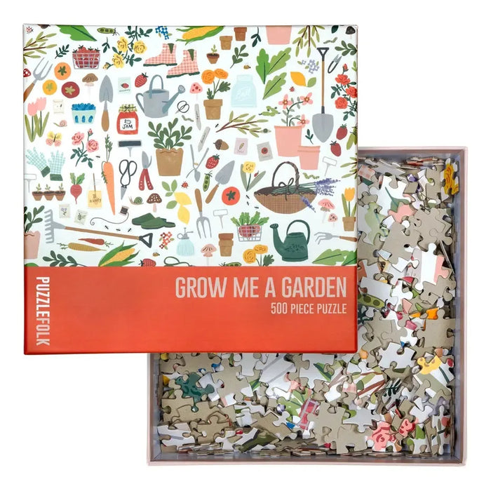 Grow Me a Garden 500 Piece Jigsaw Puzzle PuzzleFolk - for just $25.99! 