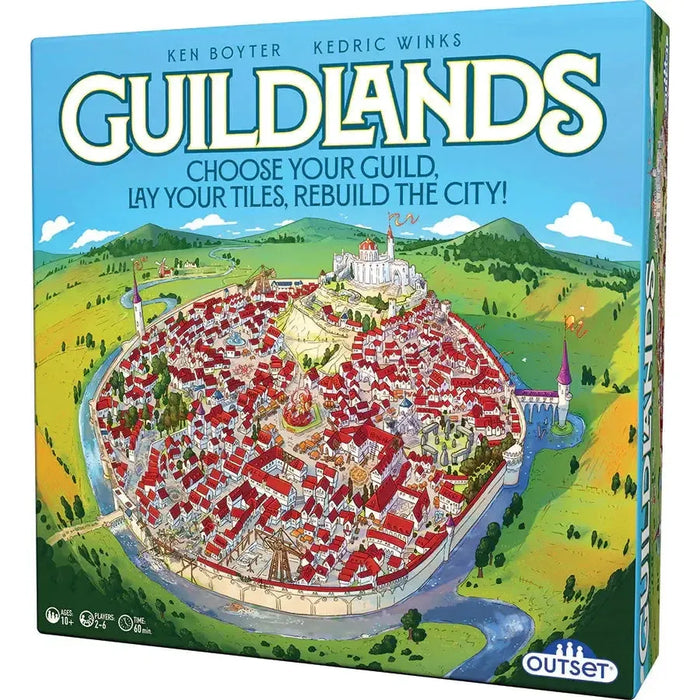 Guildlands - Strategic Tile City Building Game - Outset - for just $39.99! 