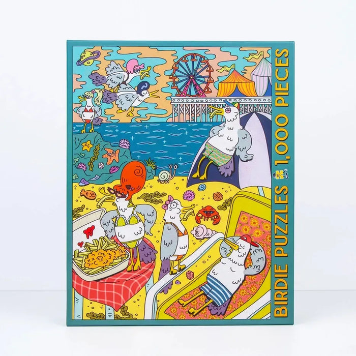 Gull Trouble 1000 Piece Jigsaw Puzzle Birdie - for just $32.99! 