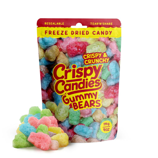 Crispy Candies - Gummy Bears Freeze Dried Candy 114g - for just $9.99! 