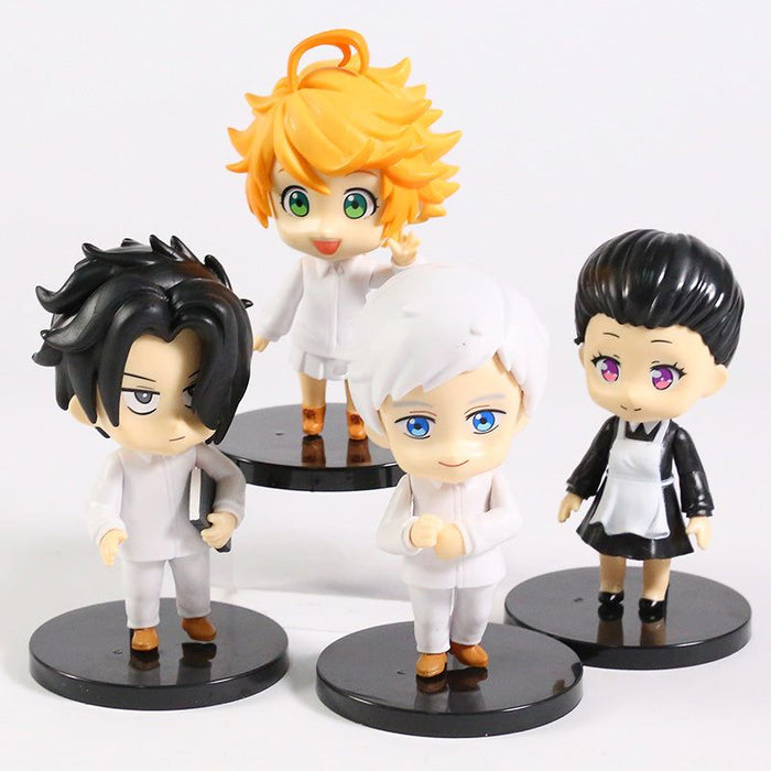 The Promised Neverland PVC Toys 4 Piece Set (Lego-Compatible Minifigures) - Just $19.99! Shop now at Retro Gaming of Denver