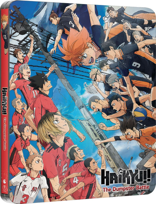 HAIKYU!!: The Dumpster Battle - Limited Edition Steelbook (Blu-ray) - for just $31.99! 
