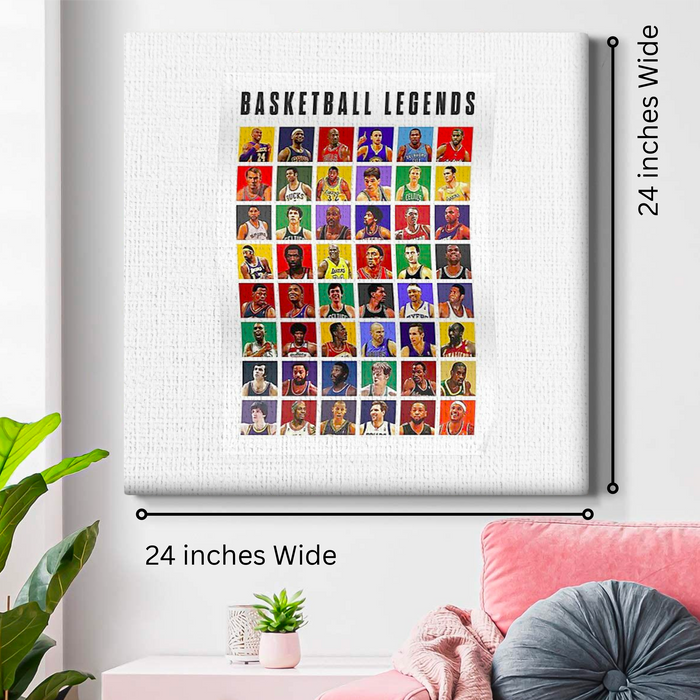Basketball Leg Wall Canvas 1 Piece - for just $43.99! 