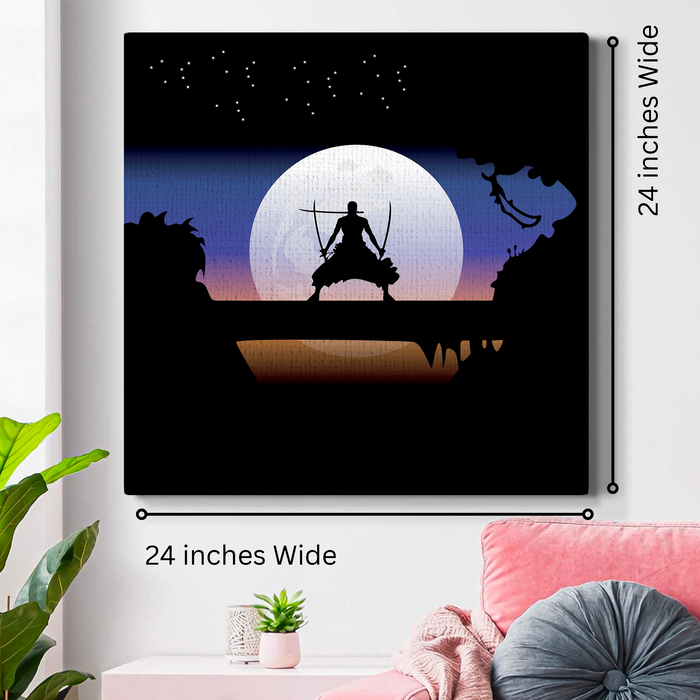 One Piece - Roronoa Zoro Wall Canvas 1 Piece - for just $43.99! 