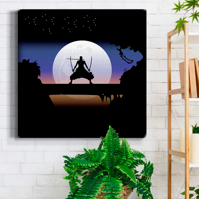 One Piece - Roronoa Zoro Wall Canvas 1 Piece - for just $43.99! 