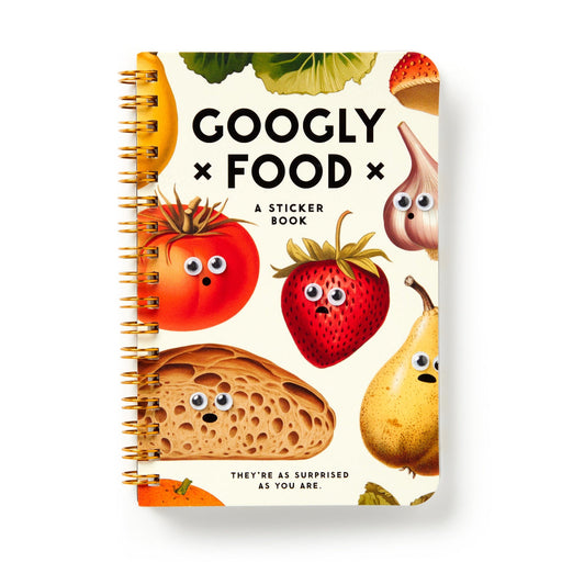 Brass Monkey: Googly Food Sticker Book - for just $8! 
