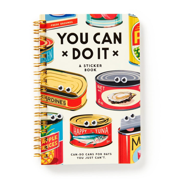 Brass Monkey: You Can Do It Googly Sticker Book - for just $8! 