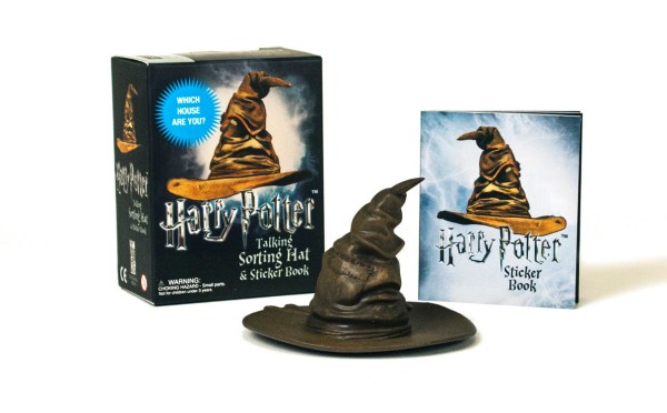 RP Minis: Harry Potter - Talking Sorting Hat and Sticker Book - Which House Are You - for just $13.95! 