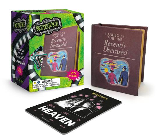 RP Minis: Beetlejuice - Talking Handbook for the Recently Deceased - for just $13.95! 