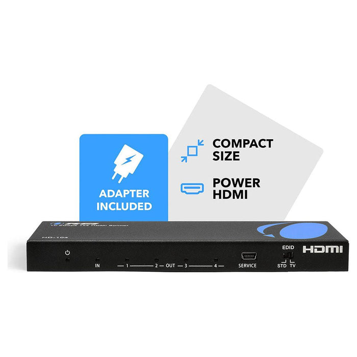 1x4 HDMI Splitter: 1-in 4-out (HD-104) - Just $19.99! Shop now at Retro Gaming of Denver