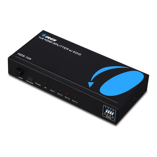 1x4 HDMI Splitter with Power Adapter : 1-in 4-out, EDID (HDS-104) - Just $29.99! Shop now at Retro Gaming of Denver