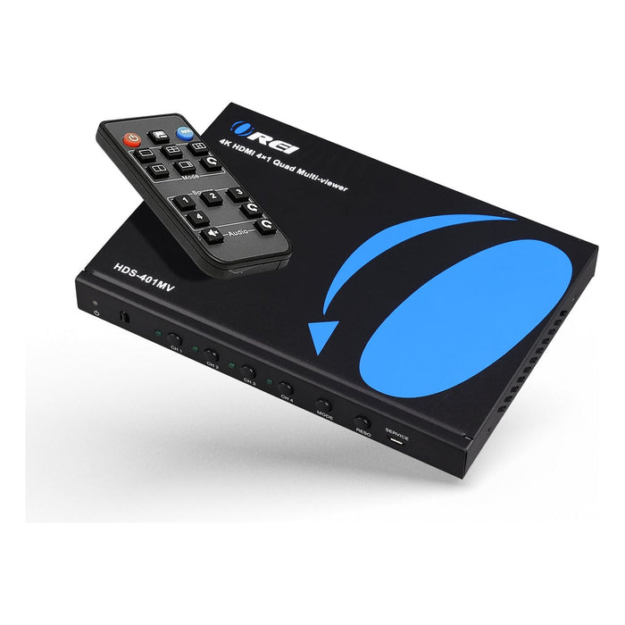 Ultra HD 4K Quad Multi Viewer 4x1 HDMI Switch VGA Output (HDS-401MV) - Just $169.99! Shop now at Retro Gaming of Denver