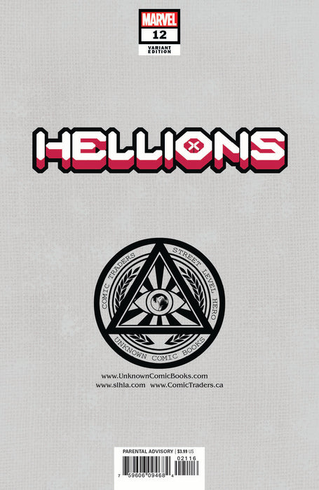 Hellions #12 Unknown Comics Sabine Rich Exclusive Var Gala (06/02/2021) - for just $10! 