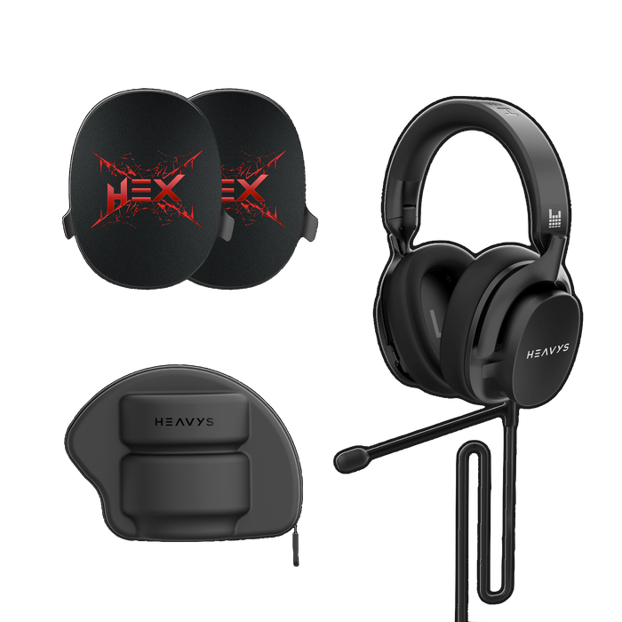 HEAVYS Wired Gaming Headset Bundle (Save up to 27%) - for just $39! 