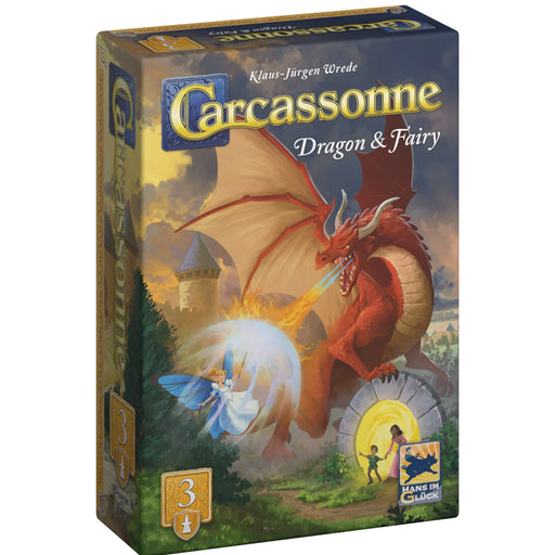 Carcassonne: Expansion 3 - Dragon & Fairy - 2025 Edition - for just $18.99! 