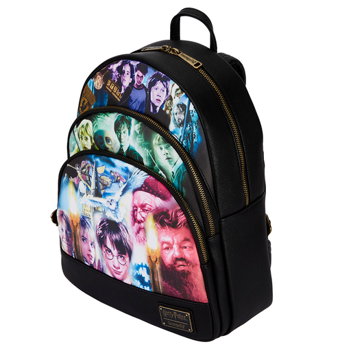 Loungefly: Harry Potter Trilogy Triple Pocket Mini Backpack - for just $80! 