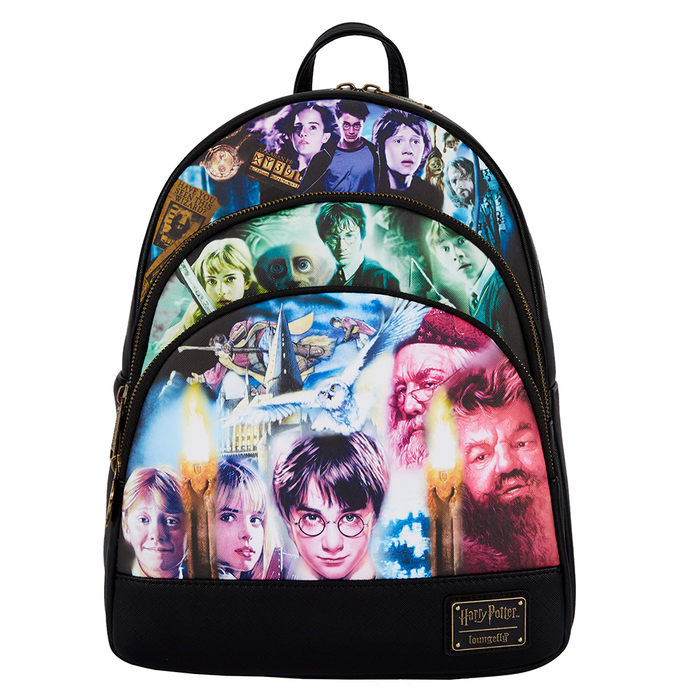 Loungefly: Harry Potter Trilogy Triple Pocket Mini Backpack - for just $80! 