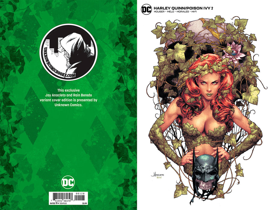 HARLEY QUINN & POISON IVY #2 (OF 6) UNKNOWN COMICS JAY ANACLETO MINIMAL (10/09/2019) - for just $30! 