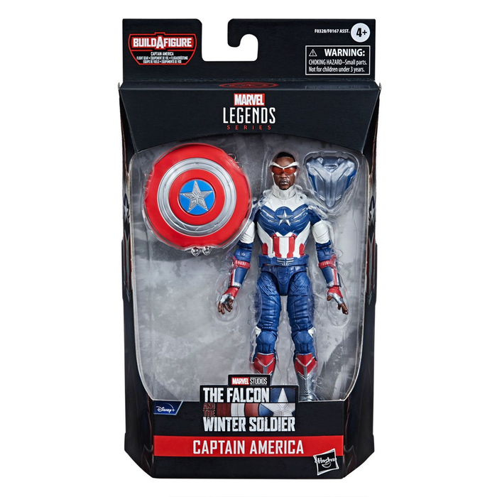 Captain America: Marvel Legends: Captain America Sam Wilson 6-Inch Action Figure (Captain America Flight Gear BAF) - for just $22.95! 