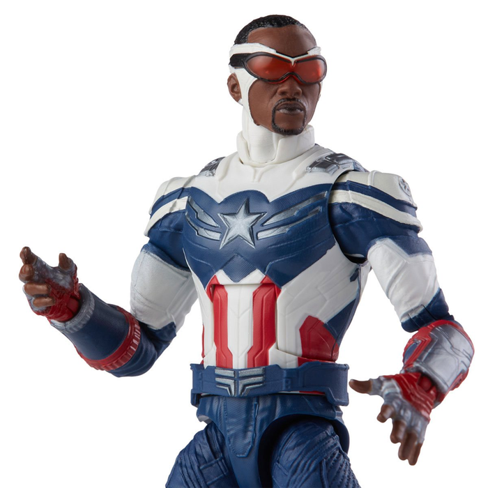 Captain America: Marvel Legends: Captain America Sam Wilson 6-Inch Action Figure (Captain America Flight Gear BAF) - for just $22.95! 