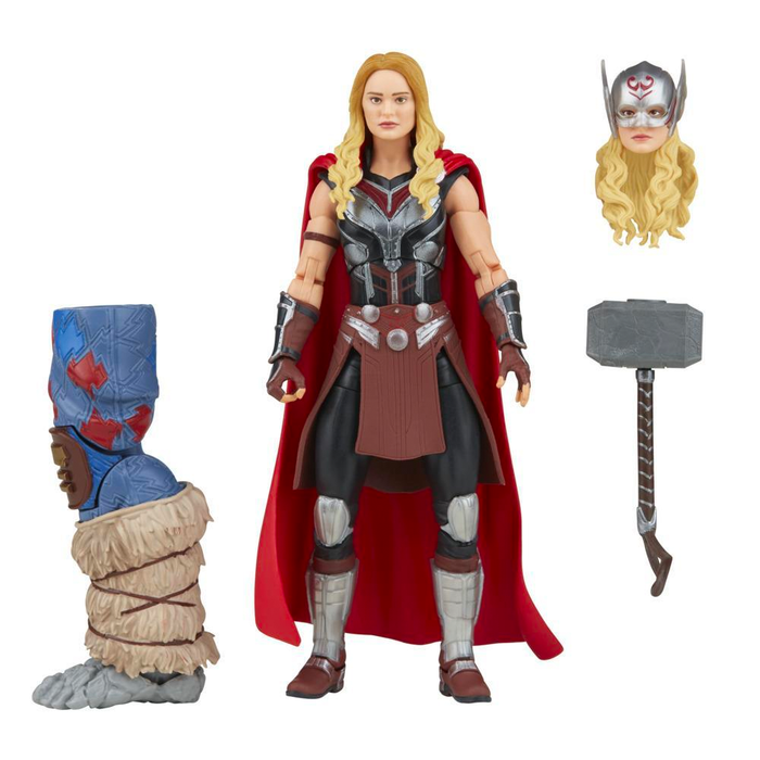 Marvel Legends: Thor: Love and Thunder - Mighty Thor 6-Inch Action Figure (Korg Build-A-Figure) - for just $24.99! 