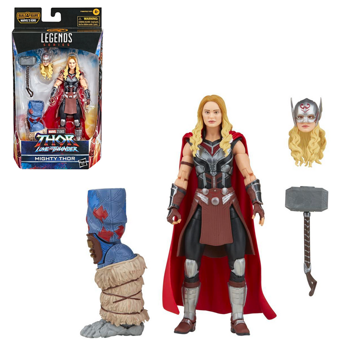 Marvel Legends: Thor: Love and Thunder - Mighty Thor 6-Inch Action Figure (Korg Build-A-Figure) - for just $24.99! 