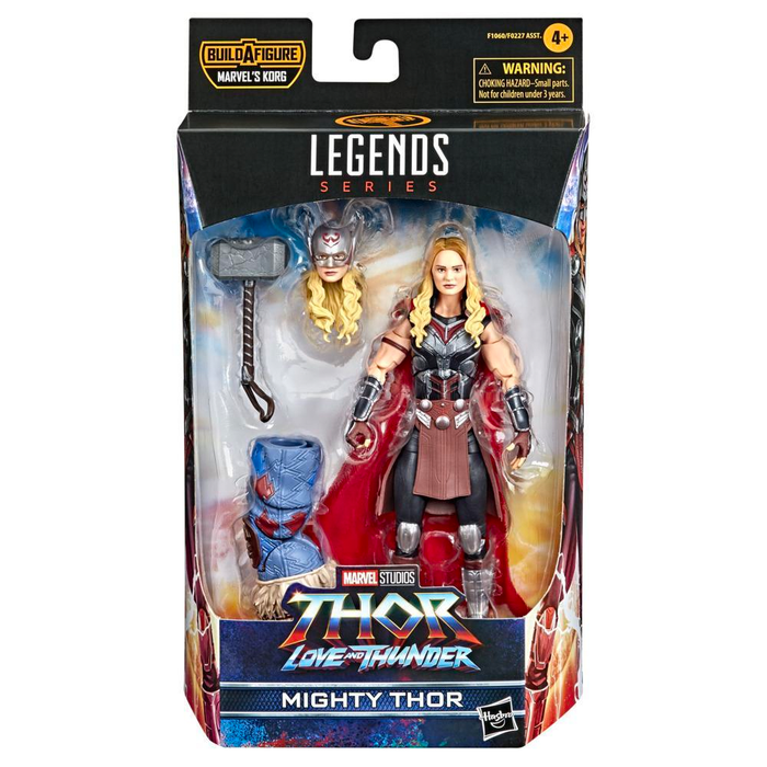 Marvel Legends: Thor: Love and Thunder - Mighty Thor 6-Inch Action Figure (Korg Build-A-Figure) - for just $24.99! 