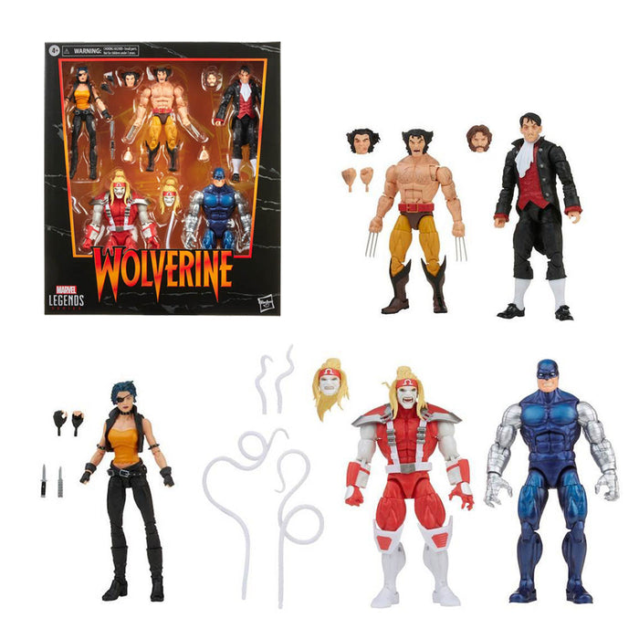 Marvel Legends: X-Men - Wolverine 6-Inch Action Figure (5-Pack) - for just $120.99! 