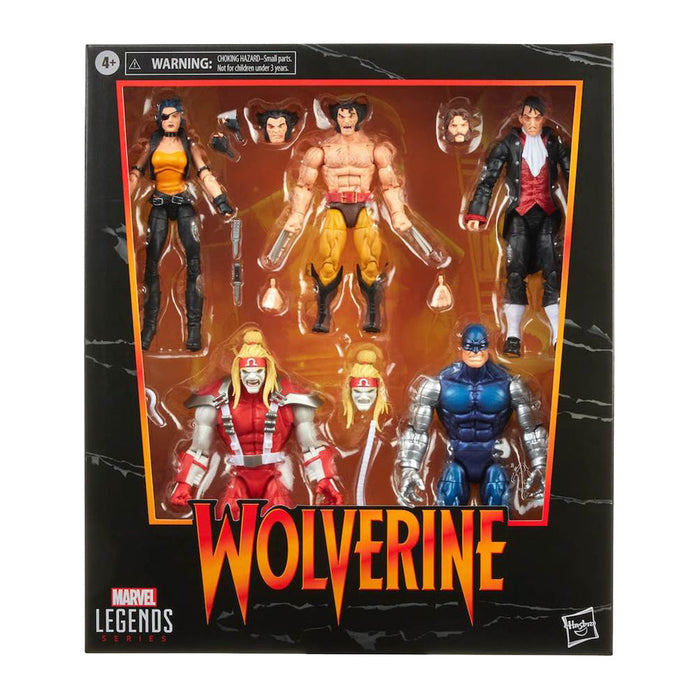 Marvel Legends: X-Men - Wolverine 6-Inch Action Figure (5-Pack) - for just $120.99! 