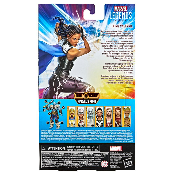 Marvel Legends: Thor: Love and Thunder - King Valkyrie 6-Inch Action Figure (Korg Build-A-Figure) - for just $24.99! 