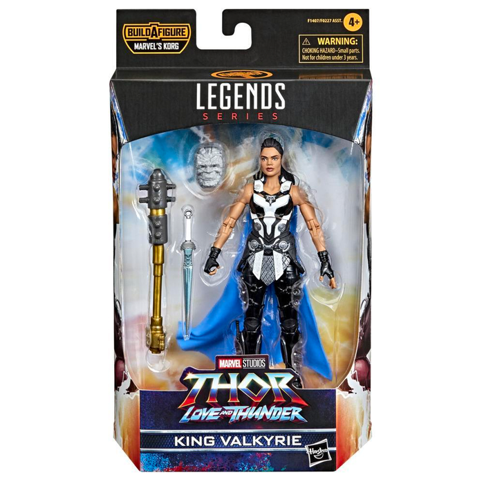 Marvel Legends: Thor: Love and Thunder - King Valkyrie 6-Inch Action Figure (Korg Build-A-Figure) - for just $24.99! 