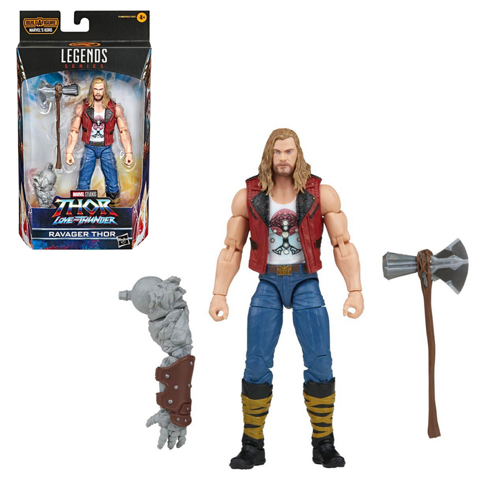 Marvel Legends: Thor: Love and Thunder - Ravager Thor 6-Inch Action Figure (Korg Build-A-Figure) - for just $24.99! 