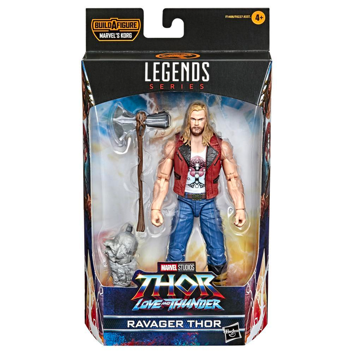 Marvel Legends: Thor: Love and Thunder - Ravager Thor 6-Inch Action Figure (Korg Build-A-Figure) - for just $24.99! 