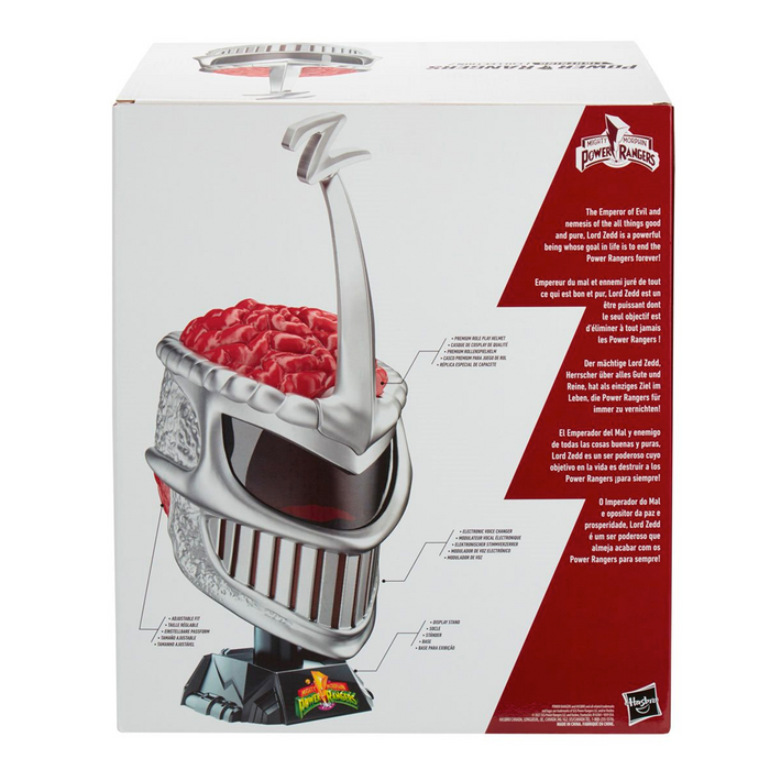Lightning Collection: Mighty Morphin Power Rangers - Lord Zedd Electronic Helmet Prop Replica - for just $129.99! 