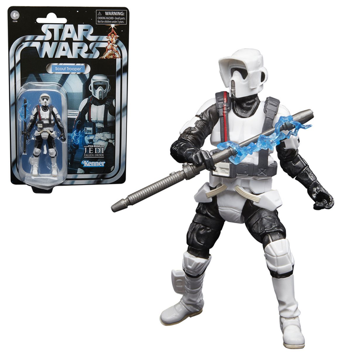 Star Wars: The Vintage Collection - Shock Scout Trooper (Jedi: Fallen Order) 3 3/4-Inch Action Figure - for just $14.95! 