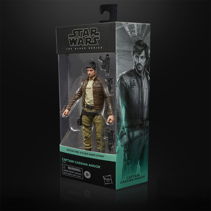 Star Wars: The Black Series - Captain Cassian Andor 6-Inch Action Figure - for just $26.99! 