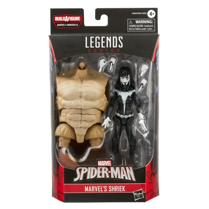 Marvel Legends: Spider-Man 3 - Marvel's Shriek 6-Inch Action Figure (Armadillo Build-A-Figure) - for just $24.95! 