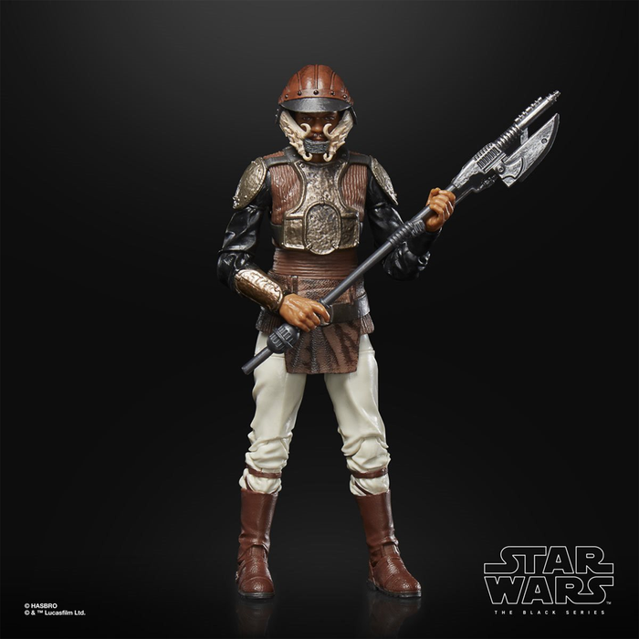 Star Wars: The Black Series - Lando Calrissian (Skiff Guard) 6-Inch Action Figure - for just $26.99! 