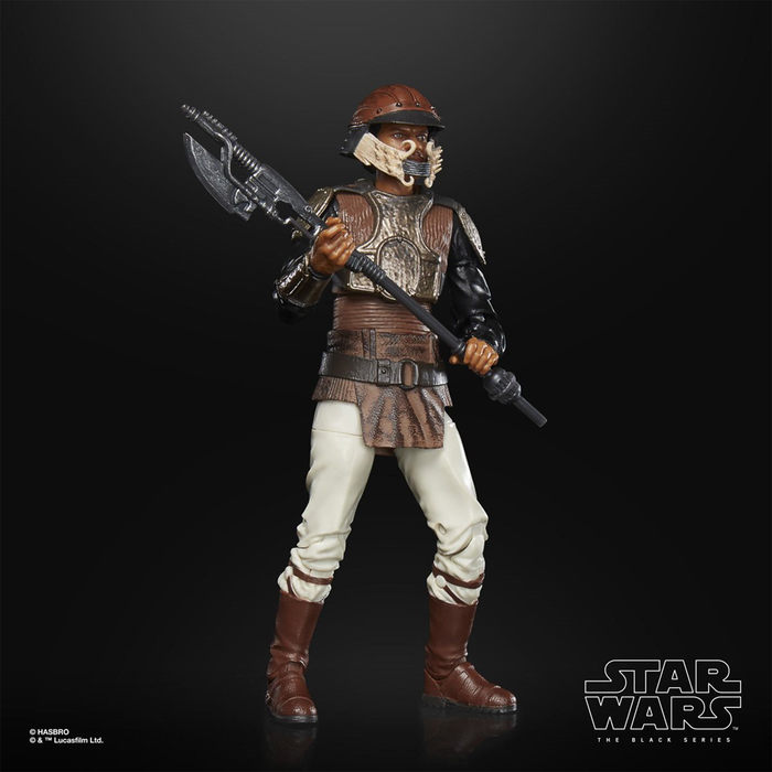 Star Wars: The Black Series - Lando Calrissian (Skiff Guard) 6-Inch Action Figure - for just $26.99! 