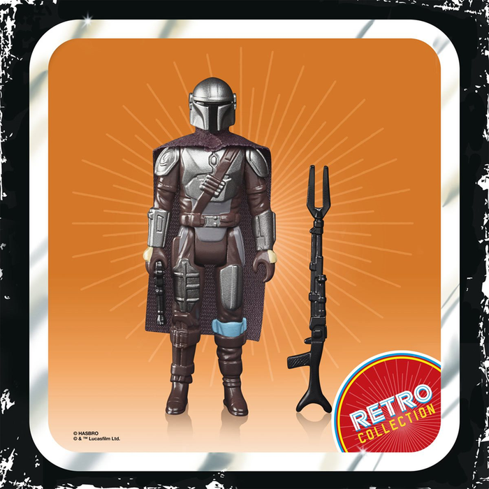 The Retro Collection: Star Wars - The Mandalorian (Beskar) 3.75-Inch Action Figure - for just $12.99! 