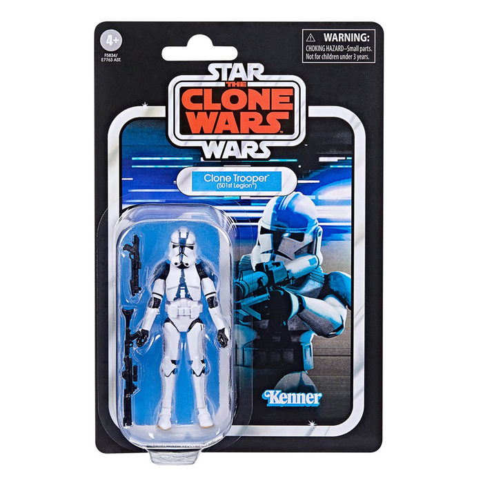Star Wars: The Vintage Collection - Clone Trooper (501st Legion) 3 3/4-Inch Action Figure - for just $15.99! 