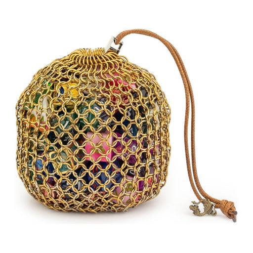 Hero's Chainmail Dice Bag - Gold - Premium  - Just $34.99! Shop now at Retro Gaming of Denver
