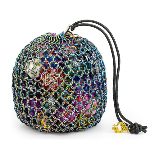 Hero's Chainmail Dice Bag - Rainbow - Premium  - Just $34.99! Shop now at Retro Gaming of Denver