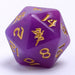 Wyrmforged Rollers - Rounded Plastic Polyhedral Dice - Pixie Dust Gold - Just $15.99! Shop now at Retro Gaming of Denver