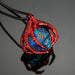 Dragon Claw Necklace with D20 - Red - Premium  - Just $34.99! Shop now at Retro Gaming of Denver