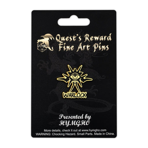 Quest's Reward Fine Art Pin - Warlock - Premium Polyhedral Dice Set - Just $9.99! Shop now at Retro Gaming of Denver