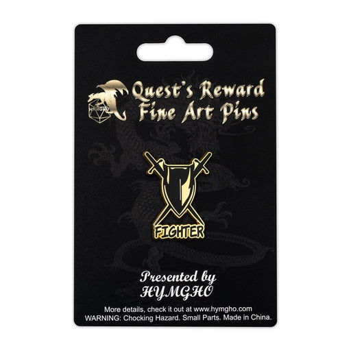 Quest's Reward Fine Art Pin - Fighter - Premium Polyhedral Dice Set - Just $9.99! Shop now at Retro Gaming of Denver