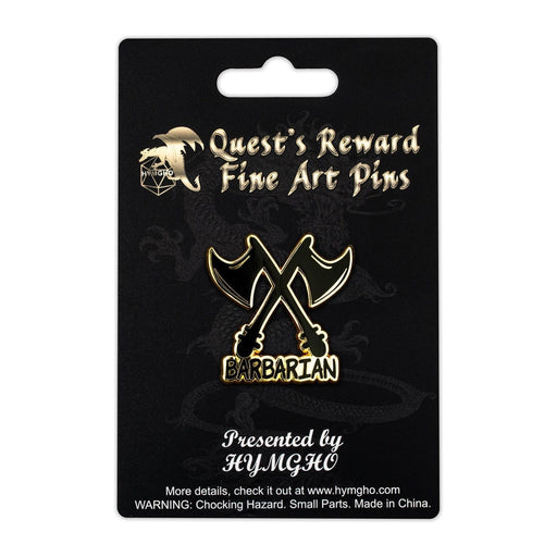 Quest's Reward Fine Art Pin - Barbarian - Premium Polyhedral Dice Set - Just $9.99! Shop now at Retro Gaming of Denver