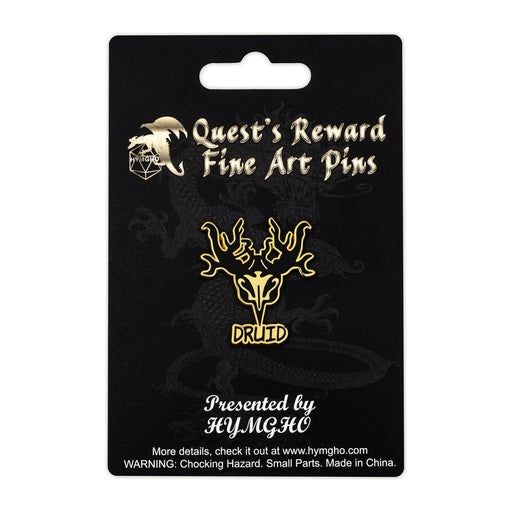 Quest's Reward Fine Art Pin - Druid - Premium Polyhedral Dice Set - Just $9.99! Shop now at Retro Gaming of Denver