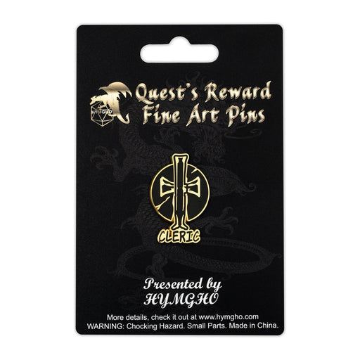Quest's Reward Fine Art Pin - Cleric - Premium Polyhedral Dice Set - Just $9.99! Shop now at Retro Gaming of Denver